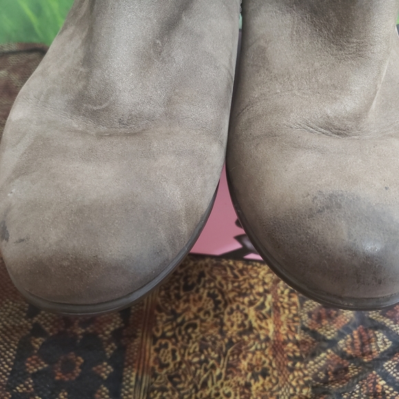 Leather/Suede Ankle Boots. - Picture 4 of 14